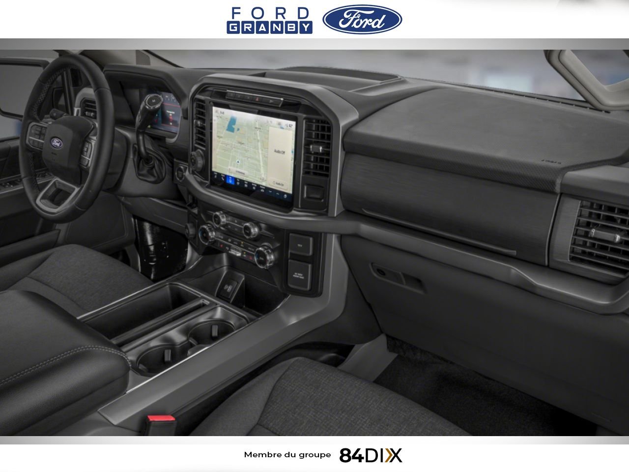 Ford F-150 2025 Blanc Oxford Granby - photo #6