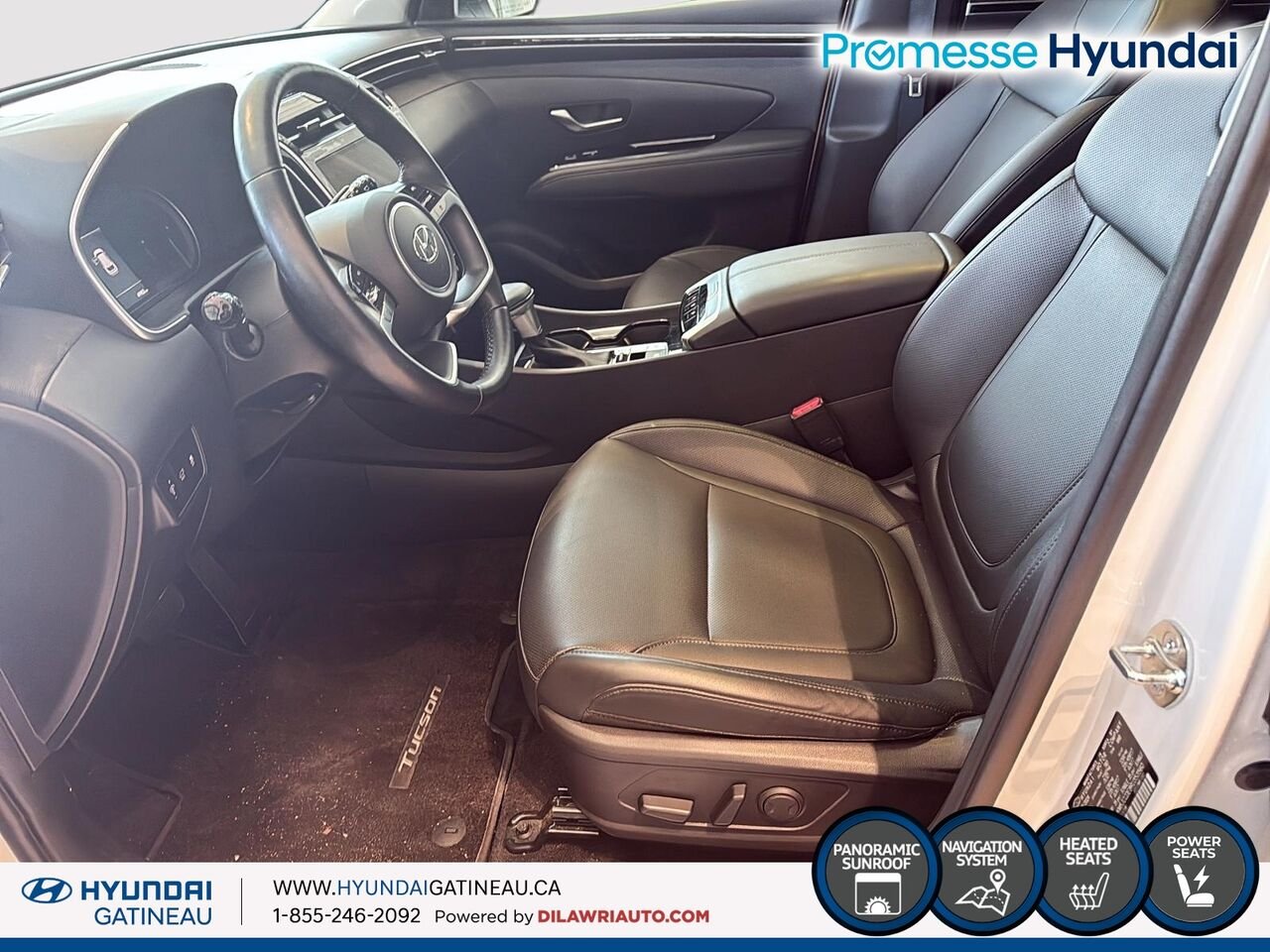 2024 Hyundai Tucson White Gatineau - photo #6