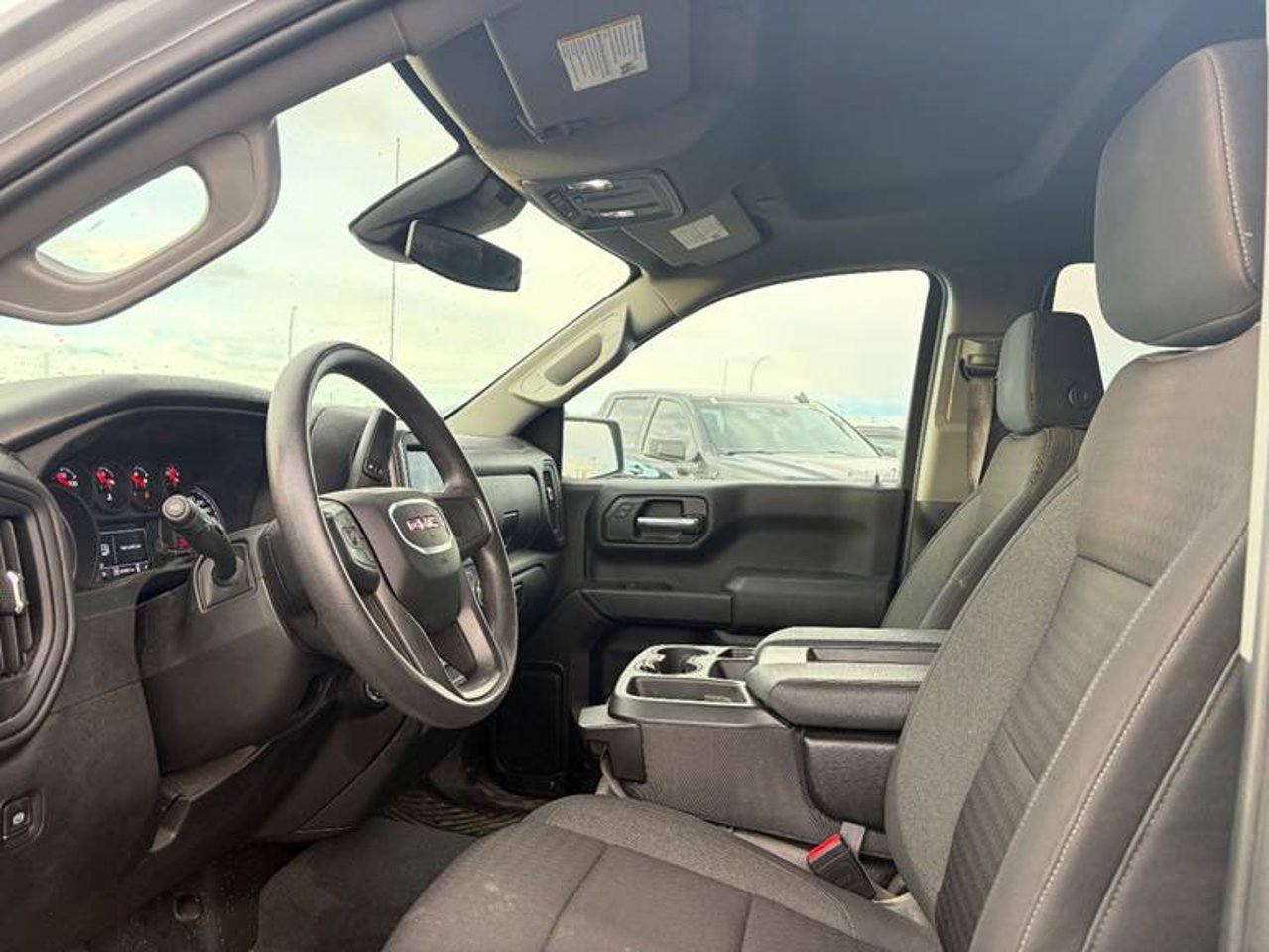 2024 GMC Sierra 1500 4WD Crew Cab 147 Pro Grey Sherwood Park - photo #5