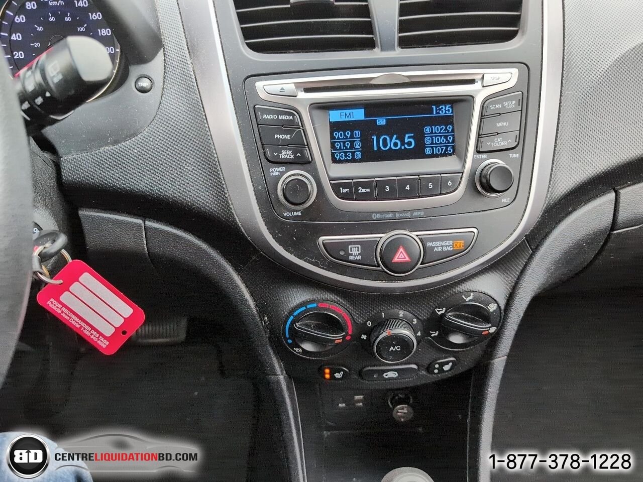 Hyundai Accent GL AUTOMATIQUE | BD0444 2016 Argent Granby - photo #18