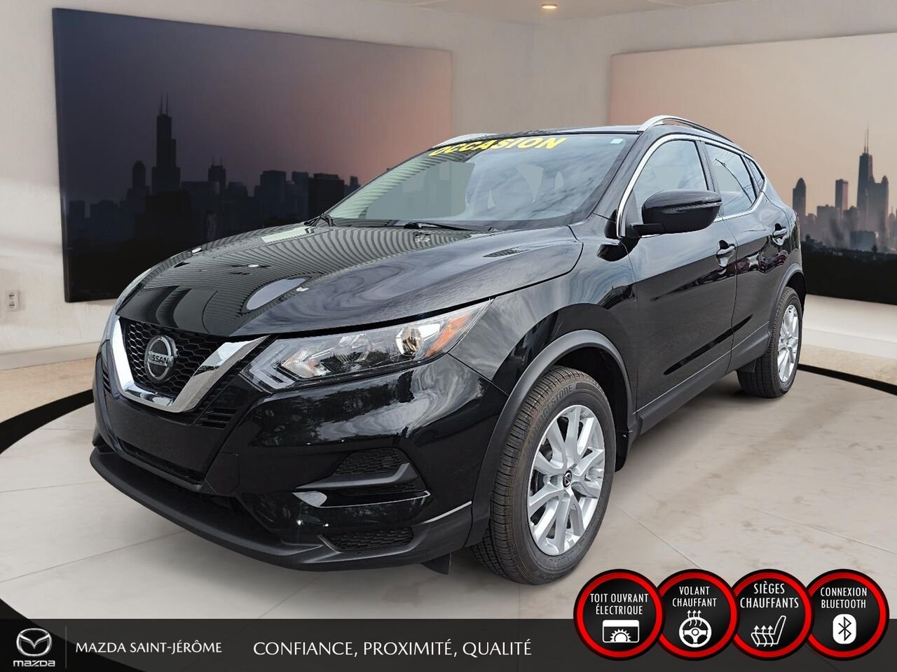 Nissan Qashqai SV | TOIT OUVRANT | AWD | 2023 Noir Saint-Jérôme - photo #0