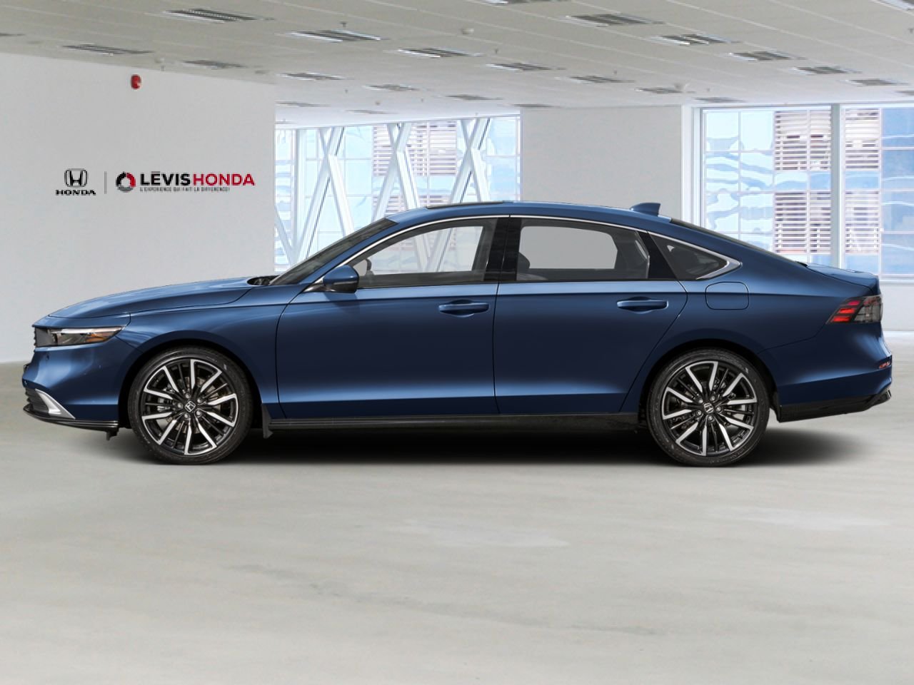 HONDA Accord Hybride Touring eCVT 2026 Bleu rivière Canyon métallisé Lévis - photo #2