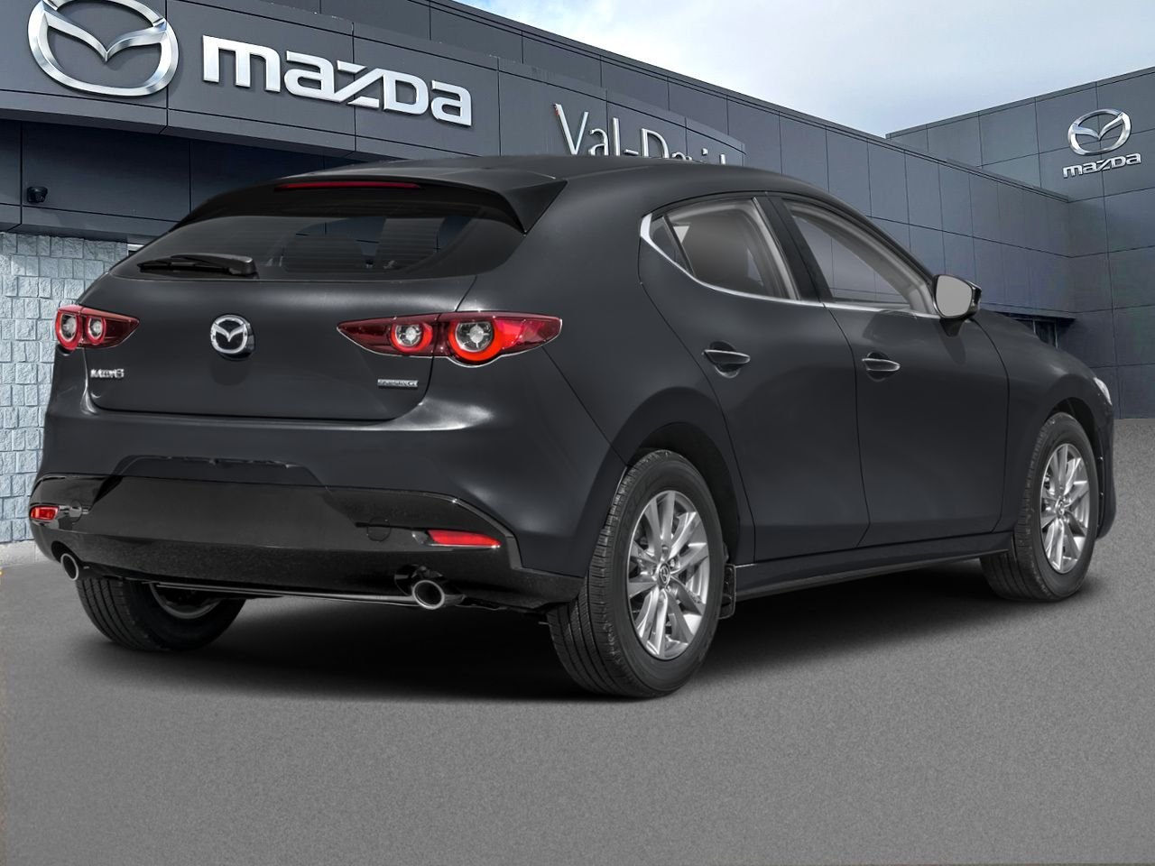 2026 Mazda Mazda3 Sport GX TA BA, COMMANDE AUDIO AU VOLANT Jet Black Mica Val-David - photo #1