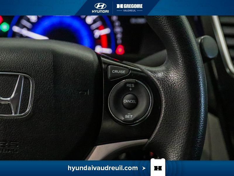 Honda Civic YA888 | LX 4 portes, boîte automatique 2013 Gris Laval - photo #21