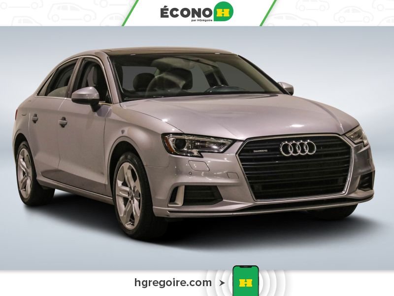 2018 Audi A3 Silver Laval - photo #0