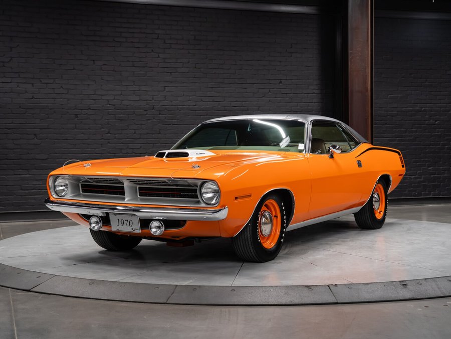 1970 Plymouth HEMI Cuda | Extensive High End Restoration | 1 of 1 Combination | Period Correct Vitamin C Orange