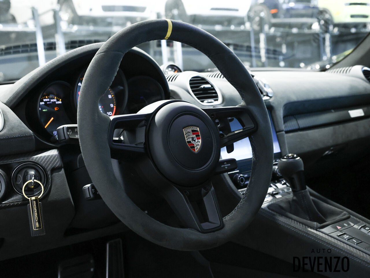 Porsche 718 Cayman GT4 RS Weissach Package 2025 Gris Saint-Eustache - photo #16