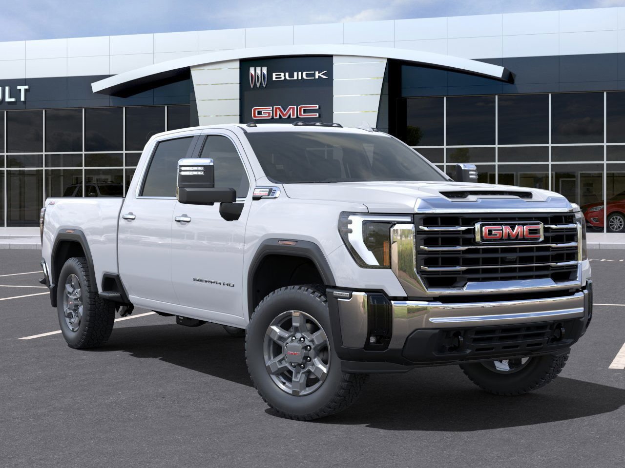 2025 GMC Sierra 2500HD SLT Summit White Saint-Eustache - photo #6