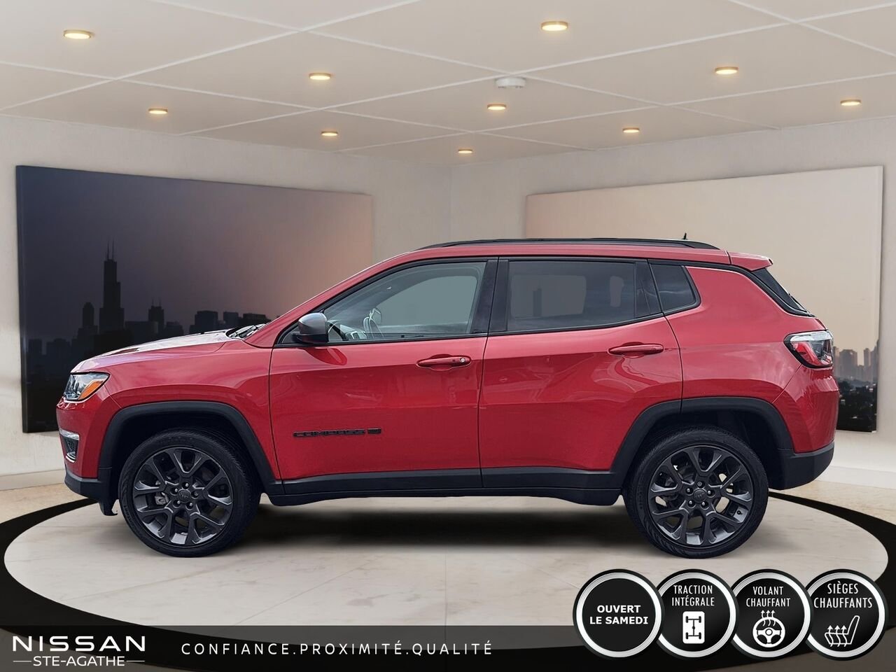 Jeep Compass 2021 Rouge Saint-Jérôme - photo #5