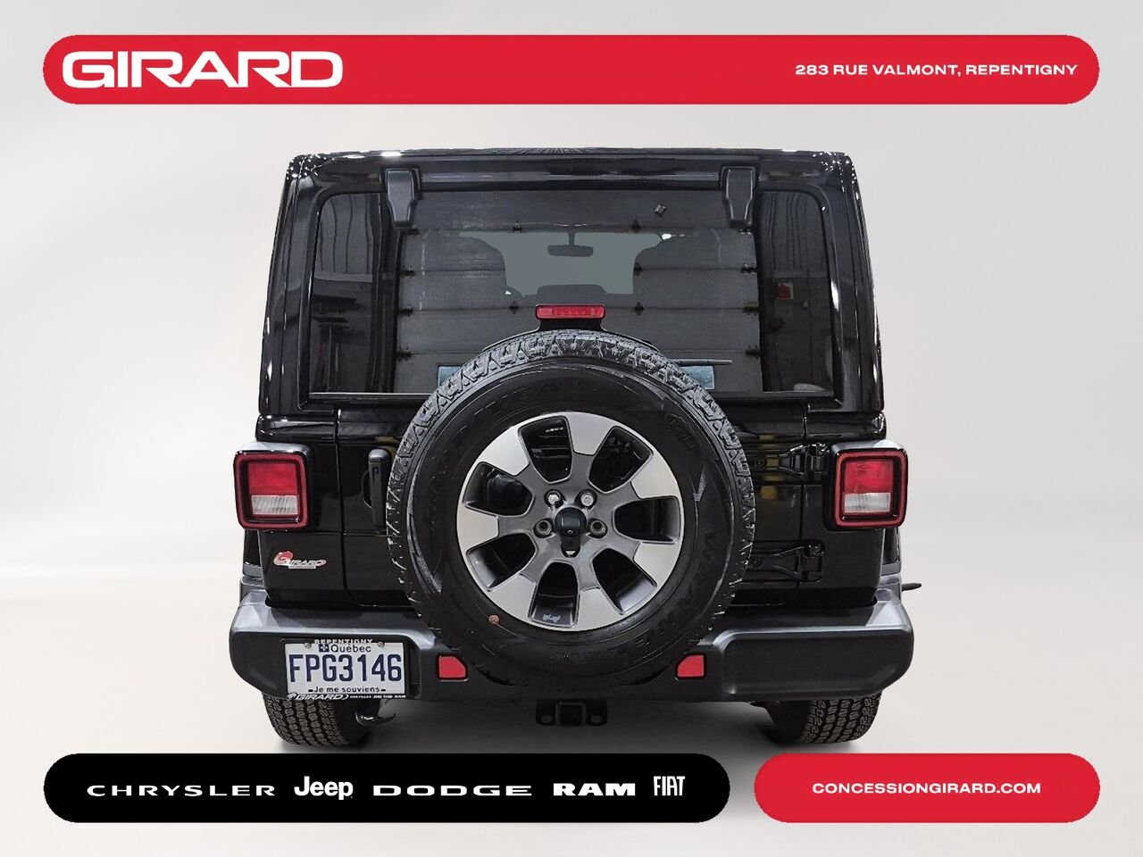 2023 JEEP WRANGLER Black Repentigny - photo #6