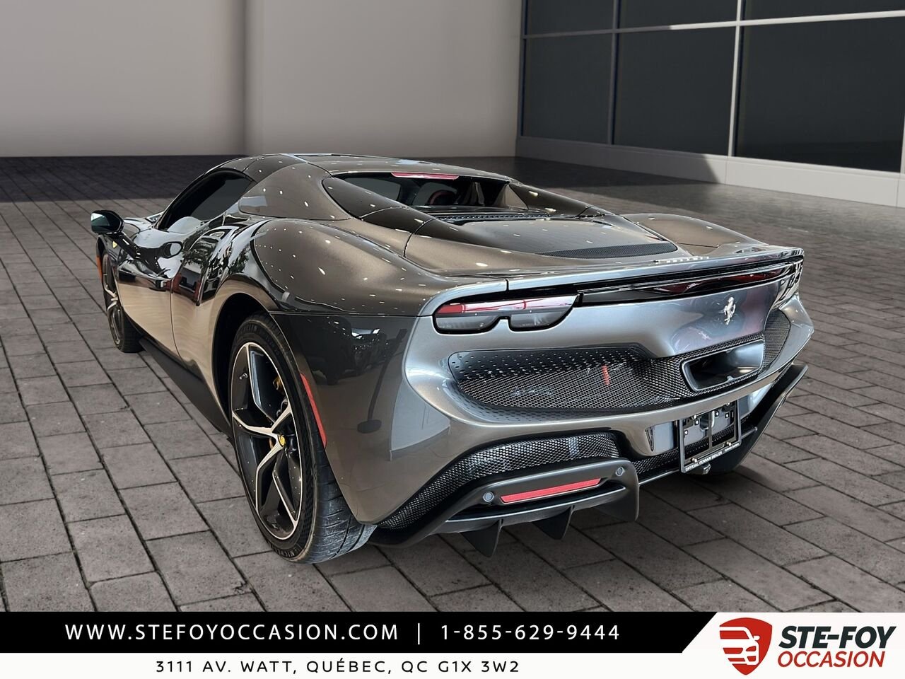 2024 Ferrari 296 GTS Grey Québec - photo #6
