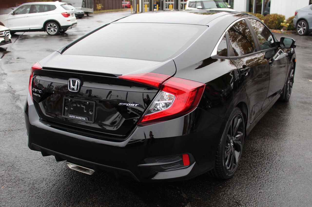 Honda Civic Berline VIN: 2HGFC2F88LH028429 2020 Noir Sainte-Rose - photo #3