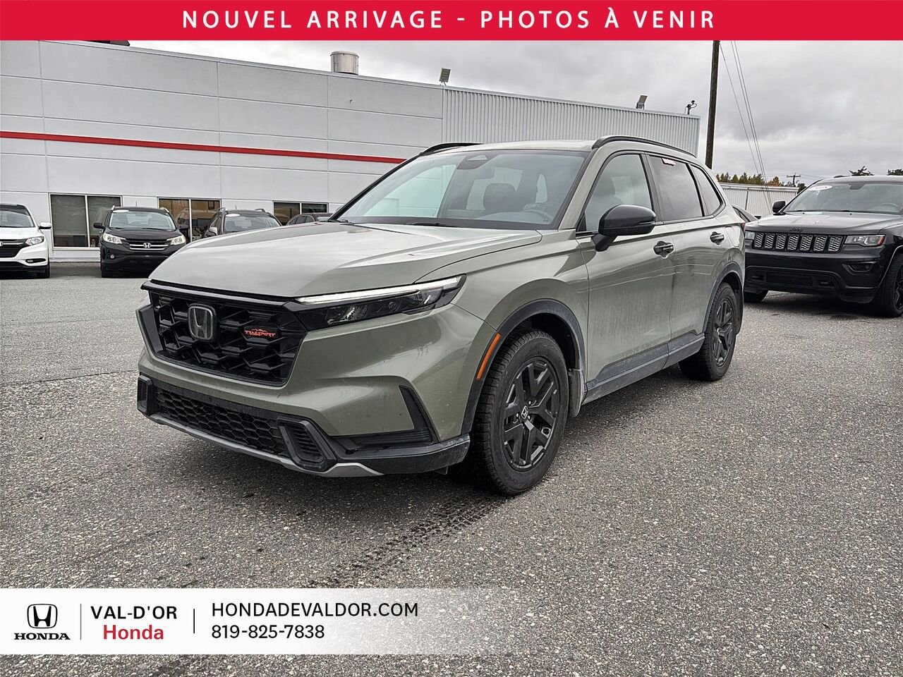 Honda CR-V hybride TrailSport AWD Garantie Prolongé 2026 Vert Val-d'Or - photo #0
