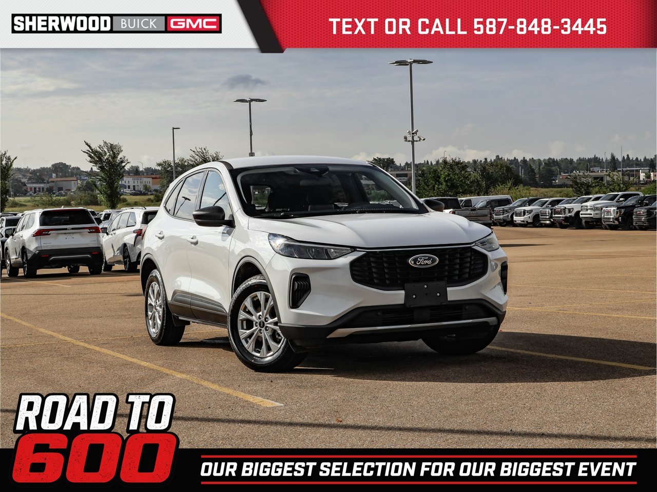 2025 Ford Escape Active AWD White Sherwood Park - photo #0