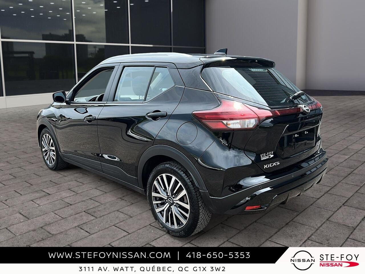 Nissan Kicks SV TA 2024 Noir Ste-Foy - photo #3