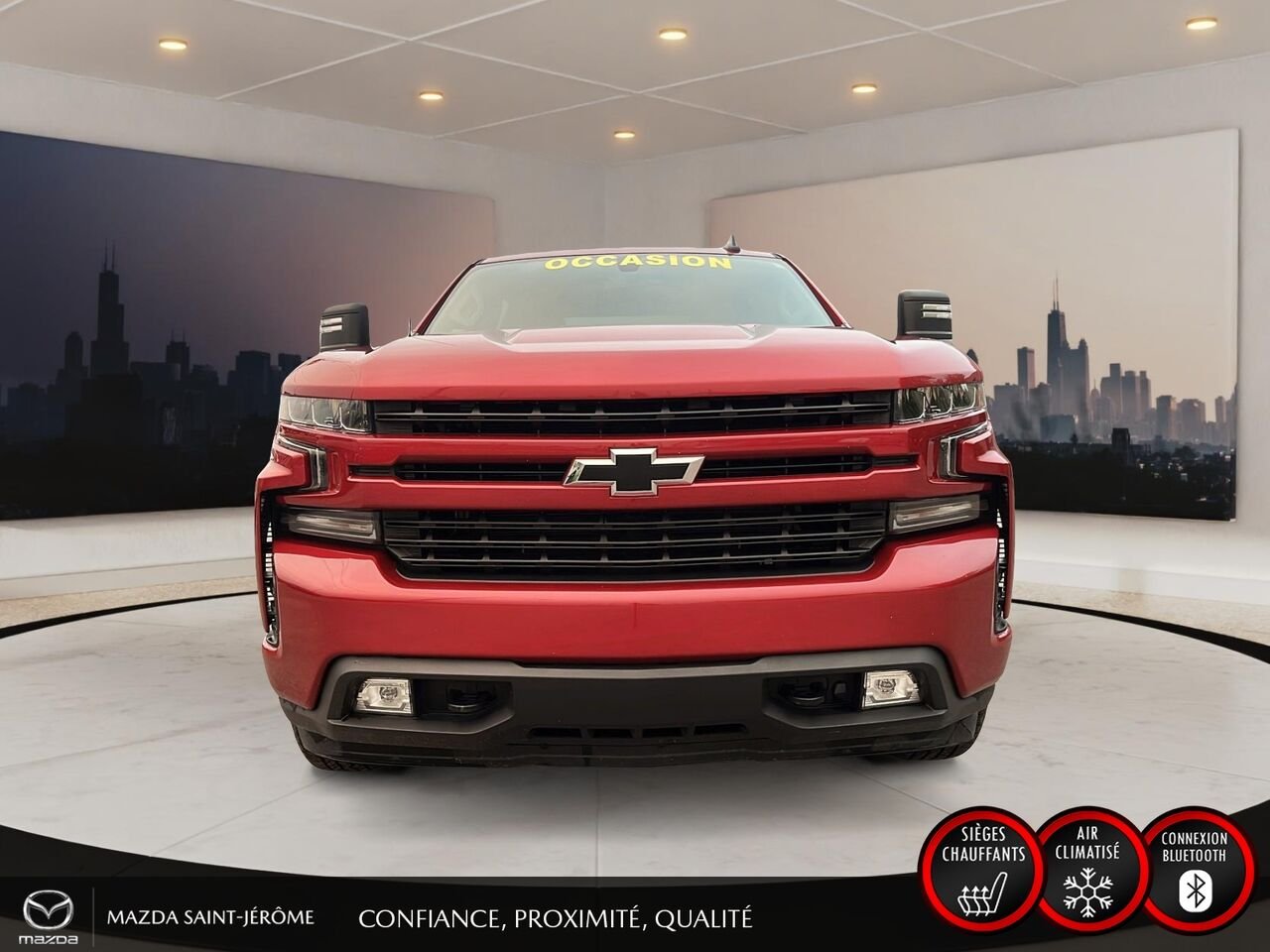 Chevrolet Silverado 1500 RST cabine multiplace 4RM 157 po 2020 Rouge Saint-Jérôme - photo #2