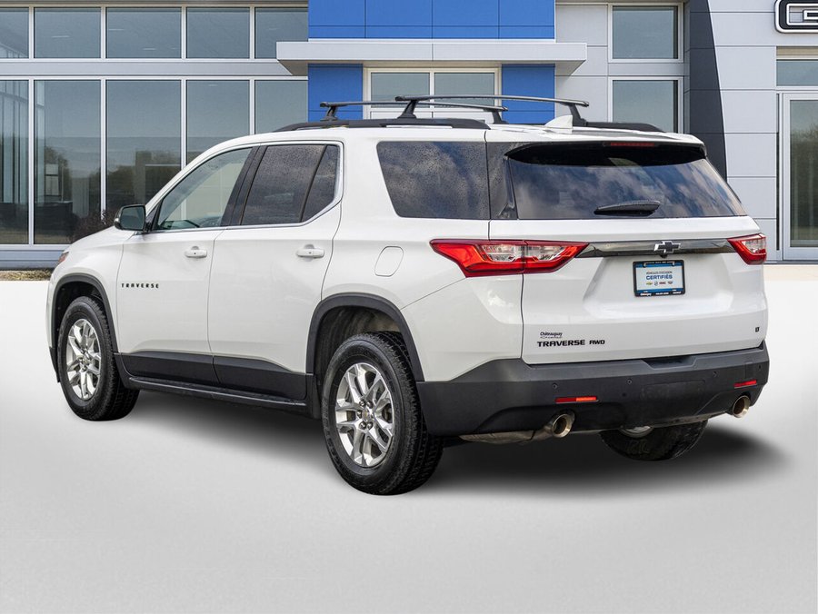 Chevrolet Traverse LT tissus 4 portes AWD 2019 Blanc