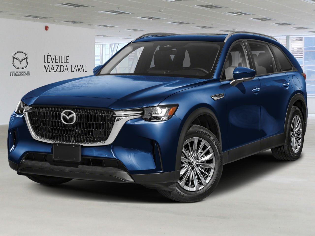 2026 Mazda CX-90 PHEV GS-L TI Deep Crystal Blue Mica Laval - photo #0