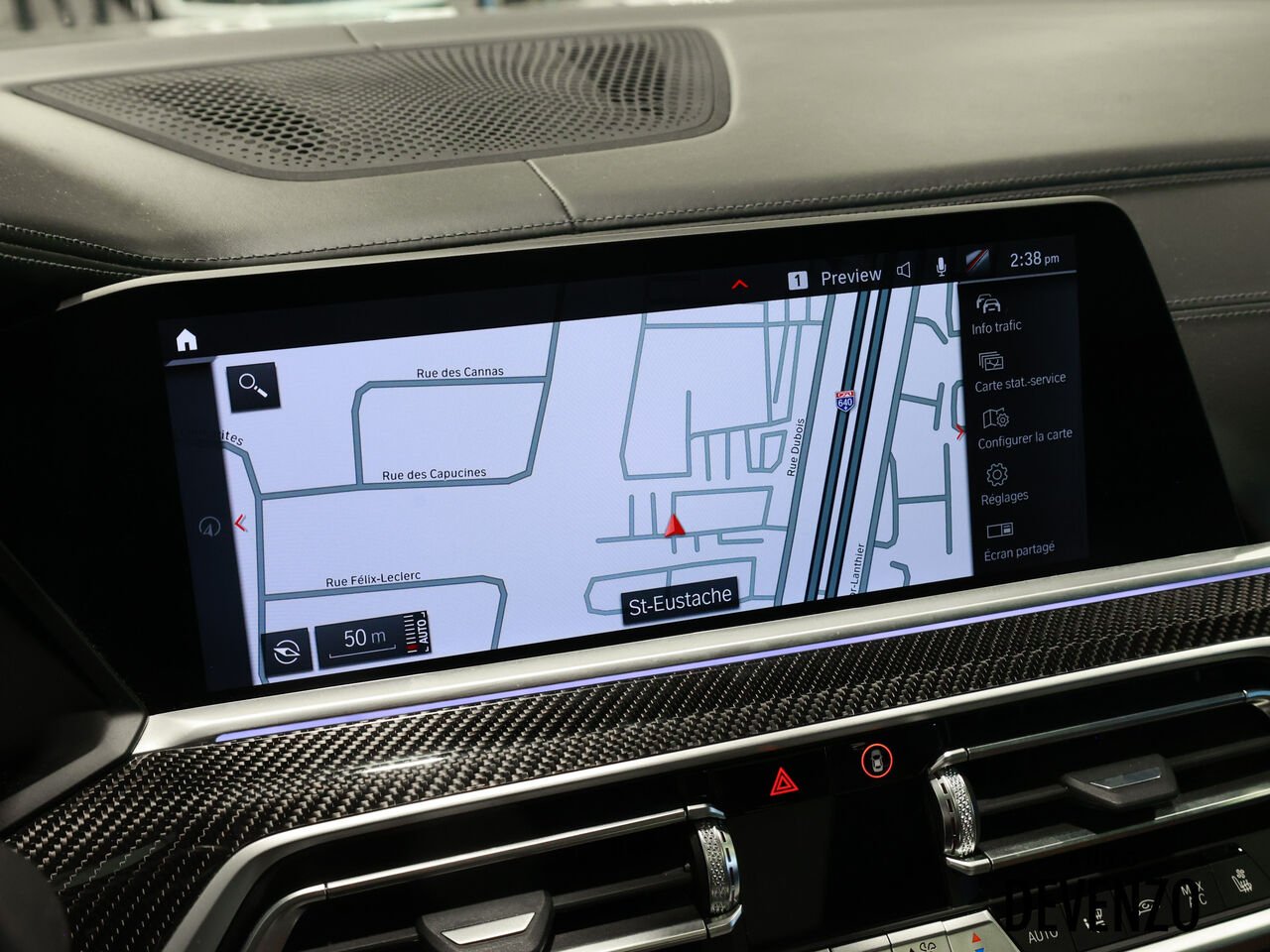BMW X5 M 2022 Blanc Saint-Eustache - photo #17