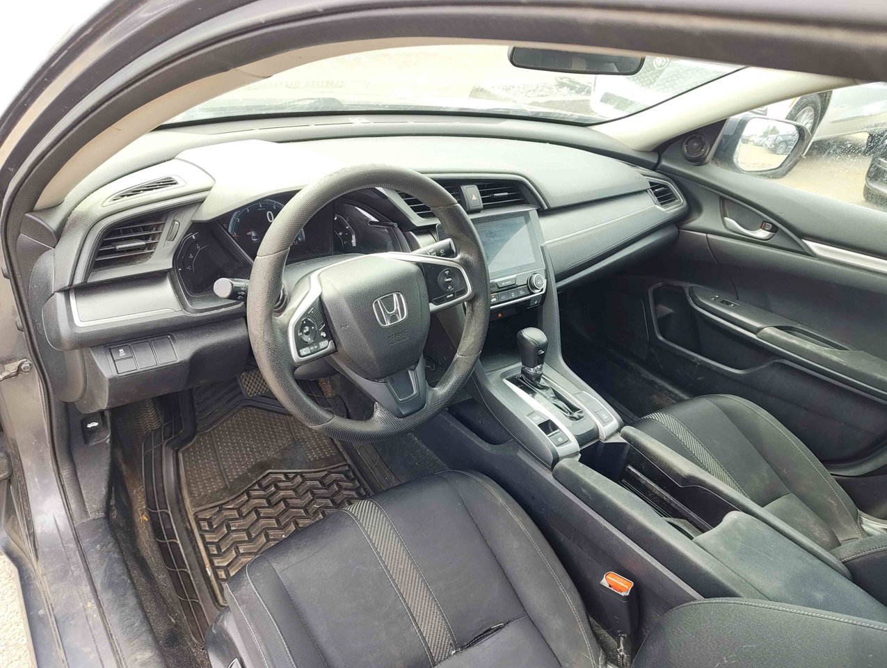 2016 Honda Civic Sedan 4dr CVT LX Grey Sherwood Park - photo #6