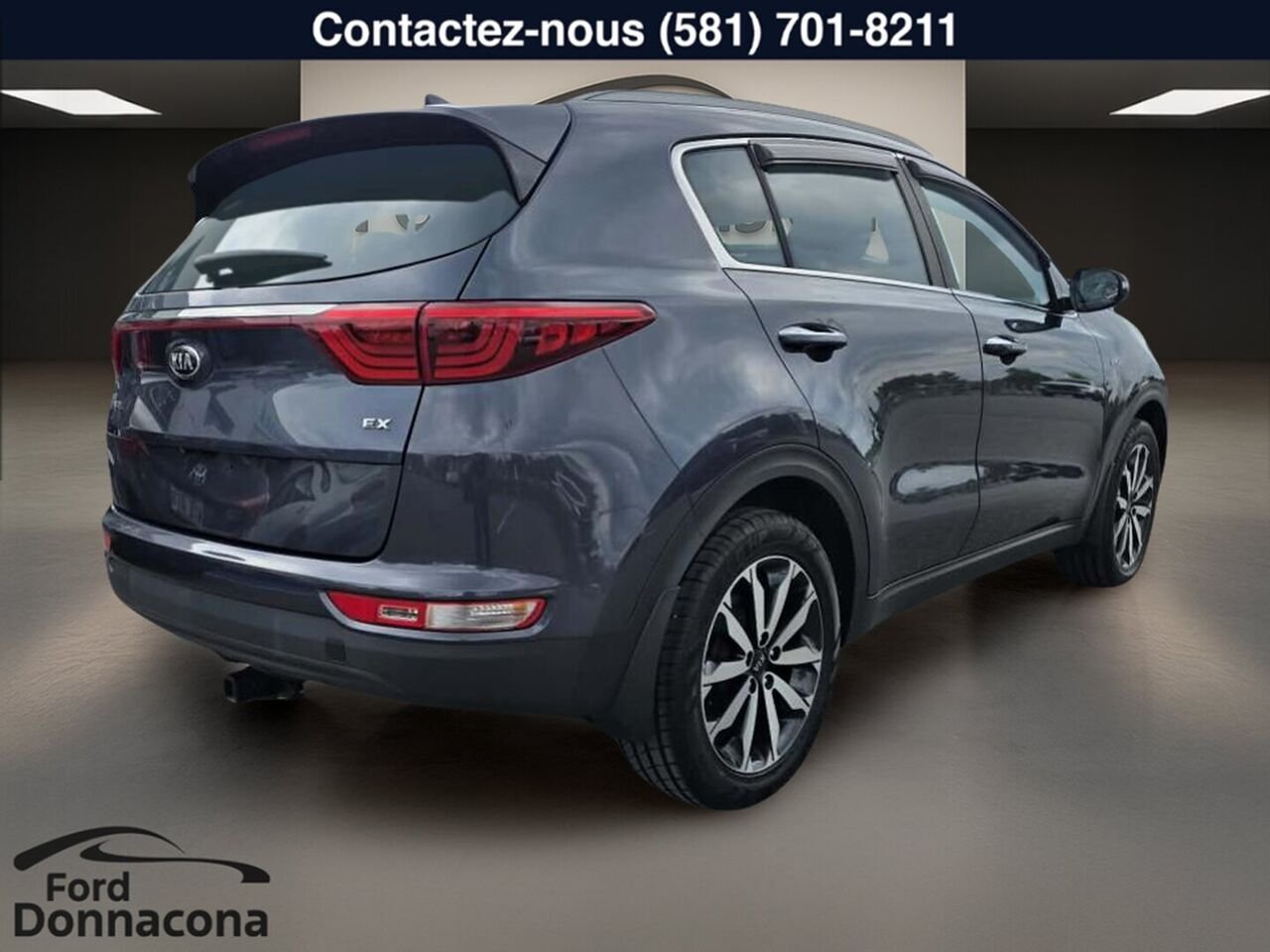 2019 Kia Sportage Blue  - photo #4