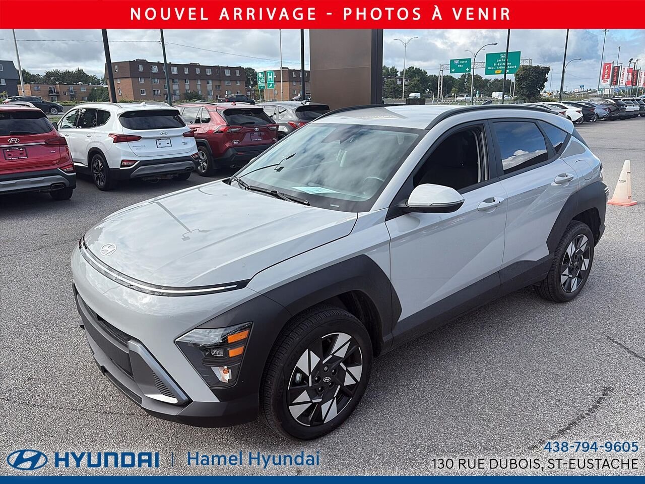 2025 Hyundai Kona Grey Saint-Eustache - photo #3