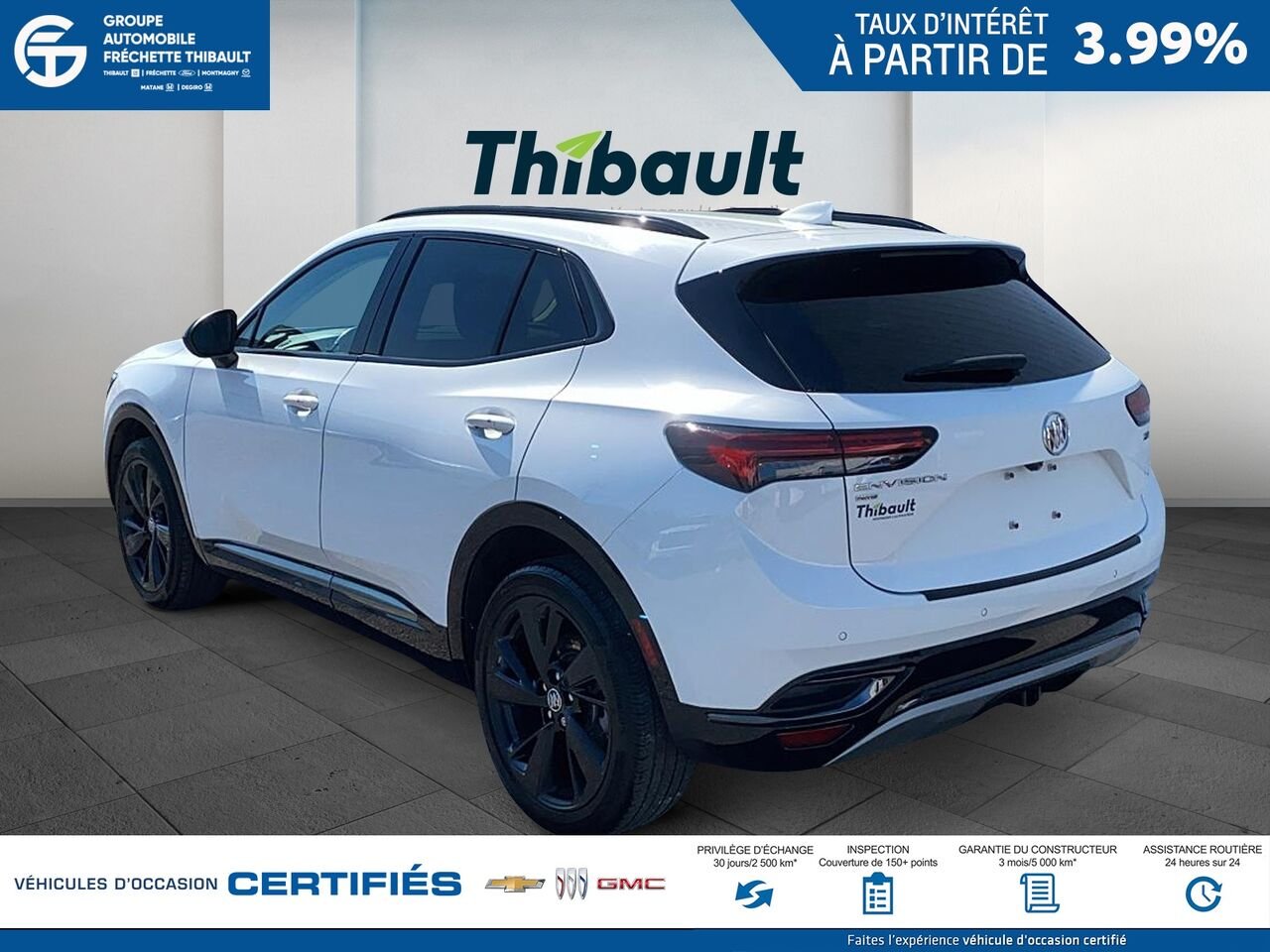 2022 BUICK ENVISION Privilégiée 4 portes TI White Montmagny - photo #3