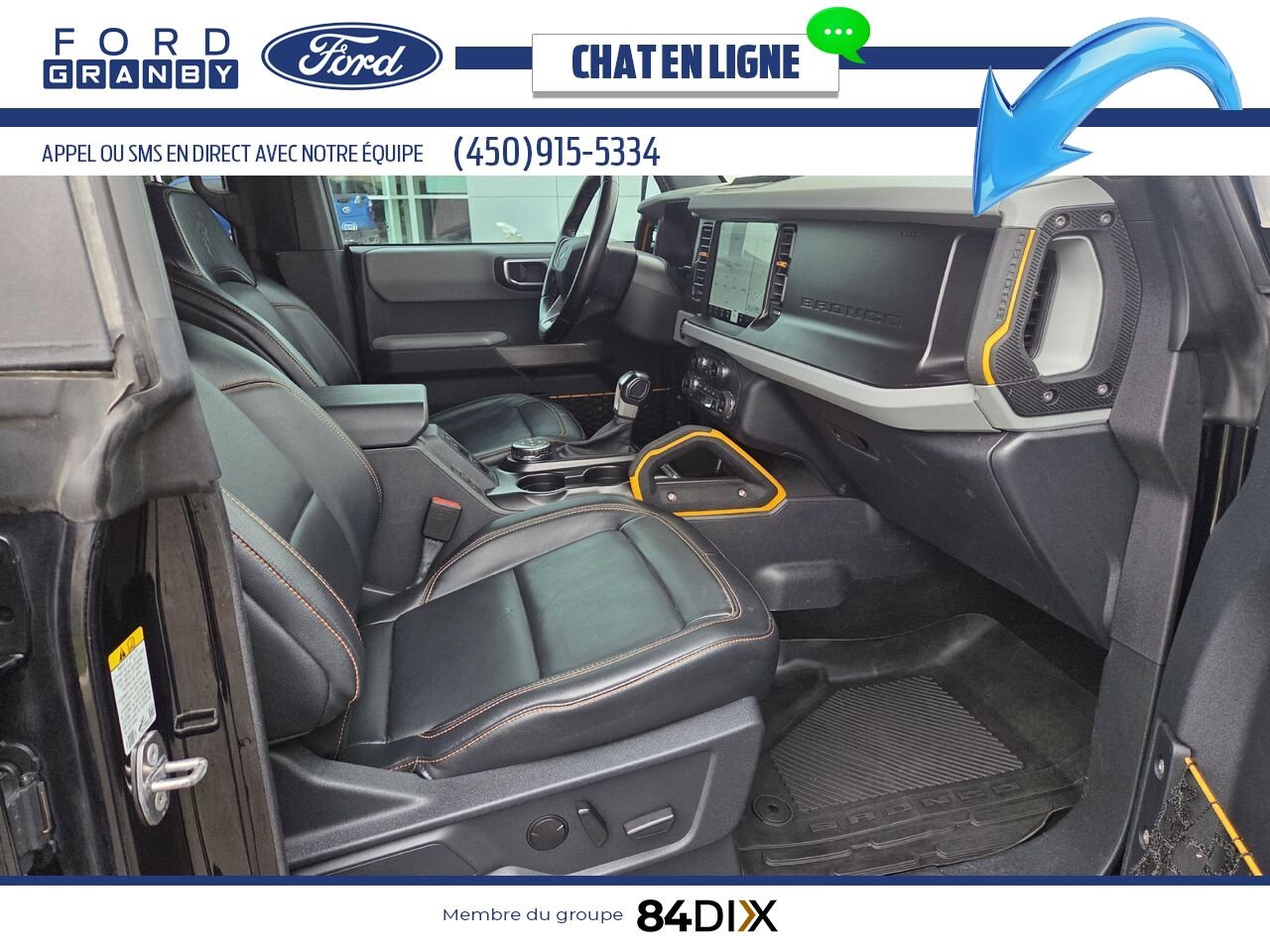 2021 Ford Bronco Black Granby - photo #24