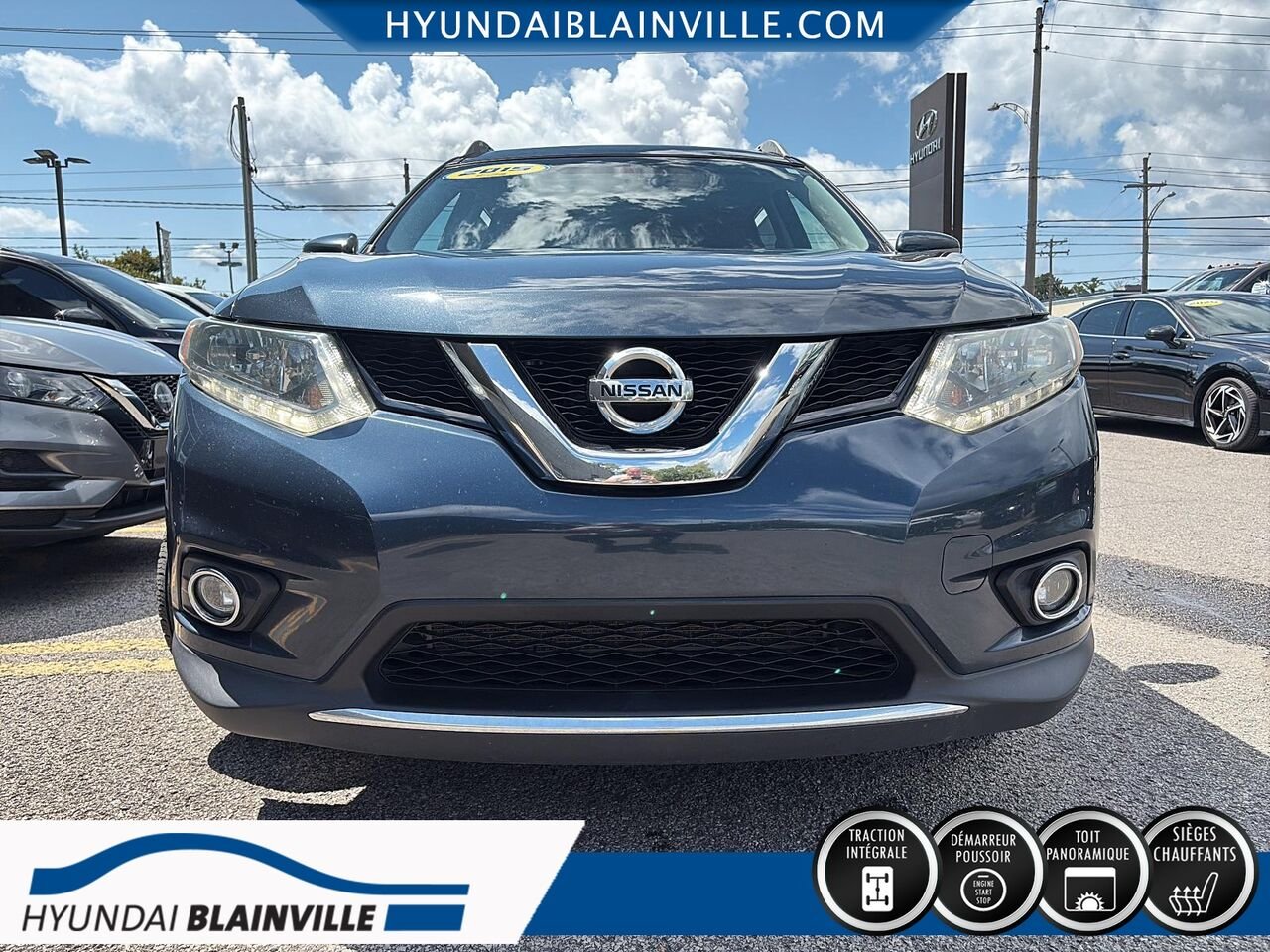 2015 Nissan Rogue Grey Blainville - photo #1