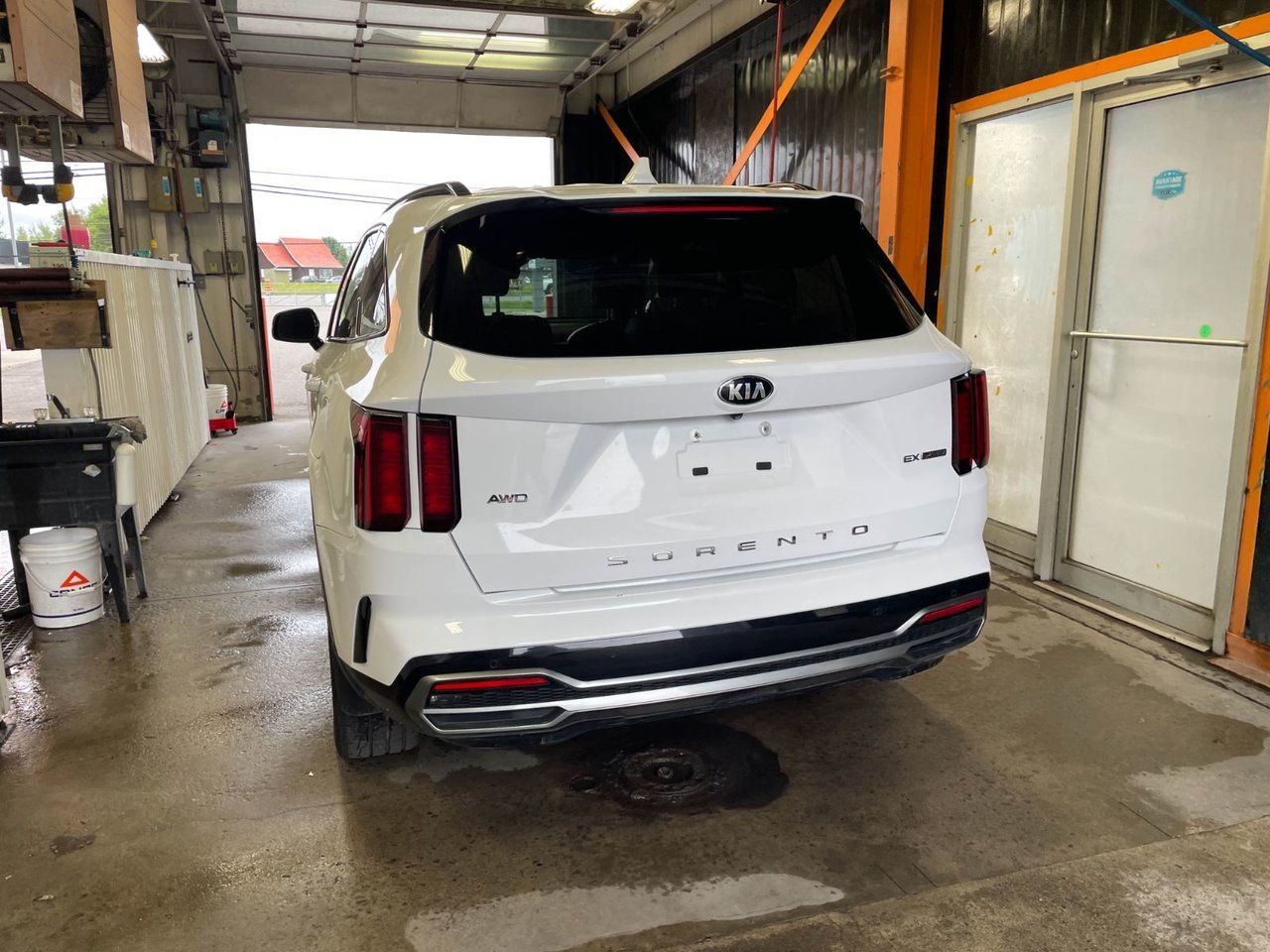Kia Sorento EX AWD *SIÈGES CHAUFF* HAYON ELECT CARPLAY ALERTES 2021 Blanc Saint-Jérôme - photo #4