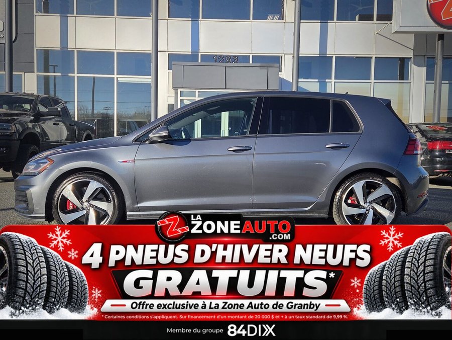 Volkswagen Golf GTI DSG TRANSMISSION DSG + 220 HP 2018 Noir