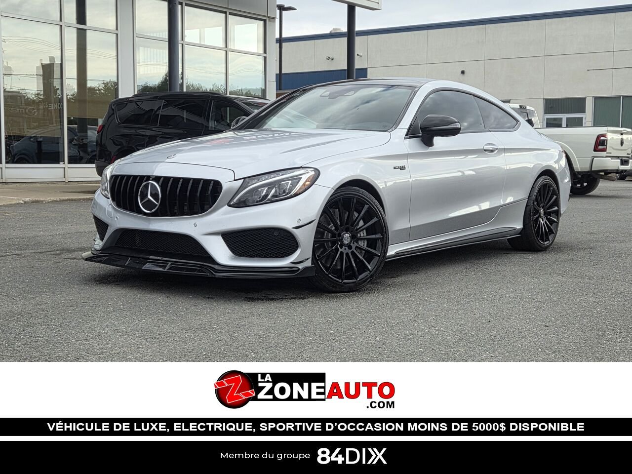 Mercedes-Benz C43 AMG Coupé 2018 Argent Granby - photo #0