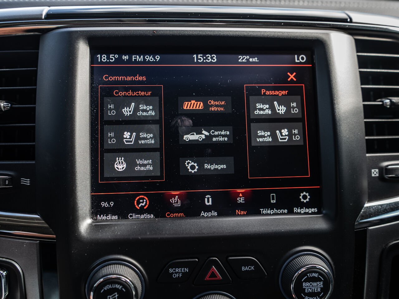 Ram 1500 2018 Noir Sainte-Julienne - photo #20