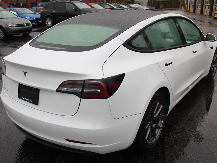 Tesla Model 3 model 3 rwd panoramic navigation white seats 2022 Blanc