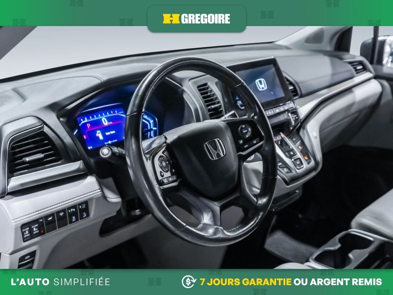 Honda Odyssey 820060 | EX-L AUTO AC CUIR TOIT NAV MAGS CAM RECULE 2019 Bleu Laval - photo #11