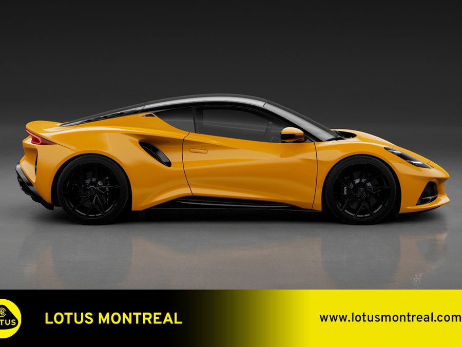 2027 Lotus Emira Turbo SE Yellow
