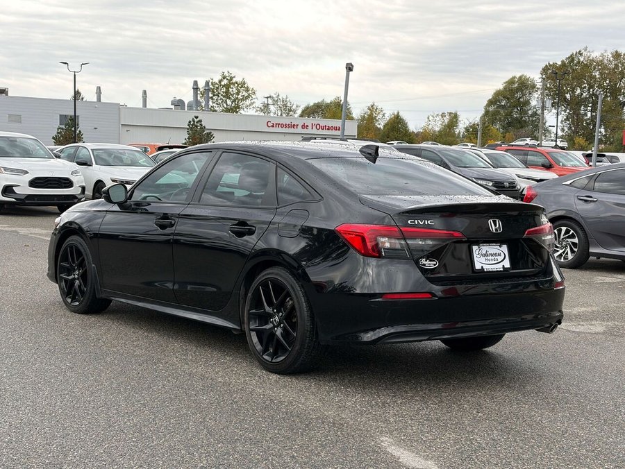 Honda Civic Sport 2022 Noir