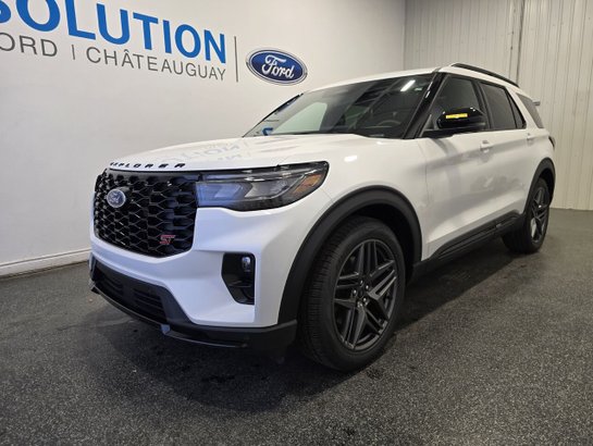 Ford Explorer 2026 Blanc astral métallisé trois couches