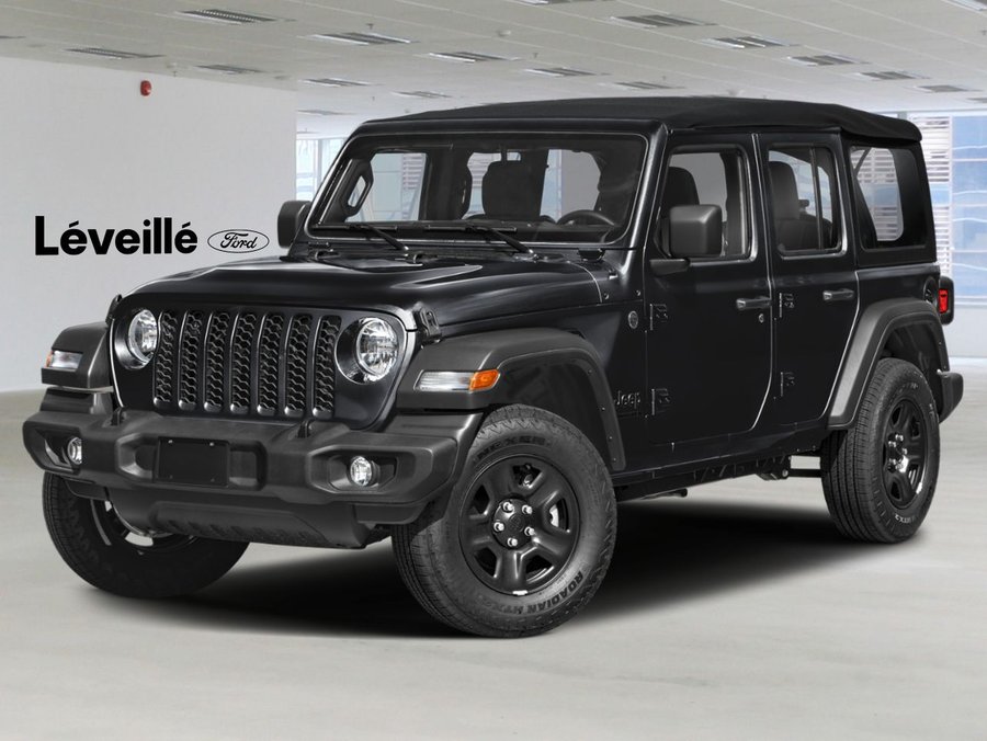 2026 Jeep Wrangler Rubicon 4 portes 4x4 Black