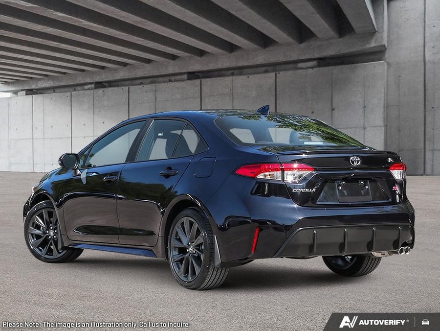 2026 Toyota Corolla SE Midnight Black Metallic