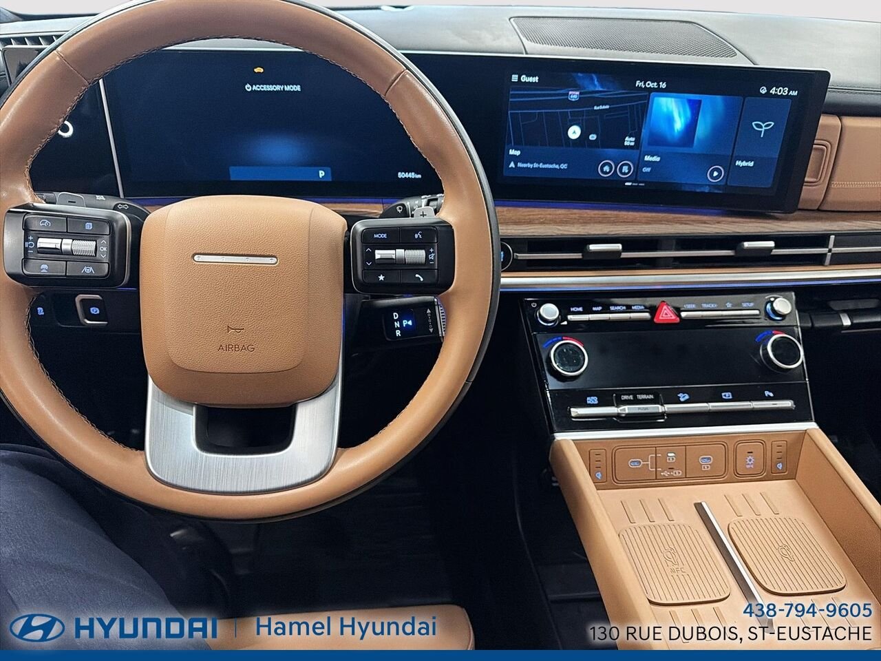 Hyundai Santa Fe Hybrid 2024 Blanc Saint-Eustache - photo #13