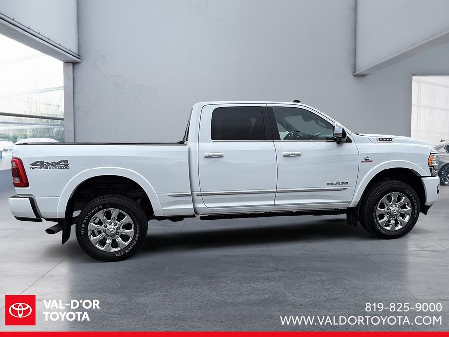 2022 Ram 2500 Limited cabine d'équipe 4x4 caisse de 6,4 pi White