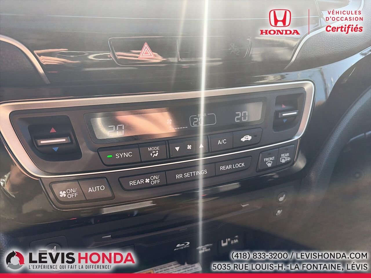2021 Honda Pilot Touring 7P Touring 7 places TI White Lévis - photo #11