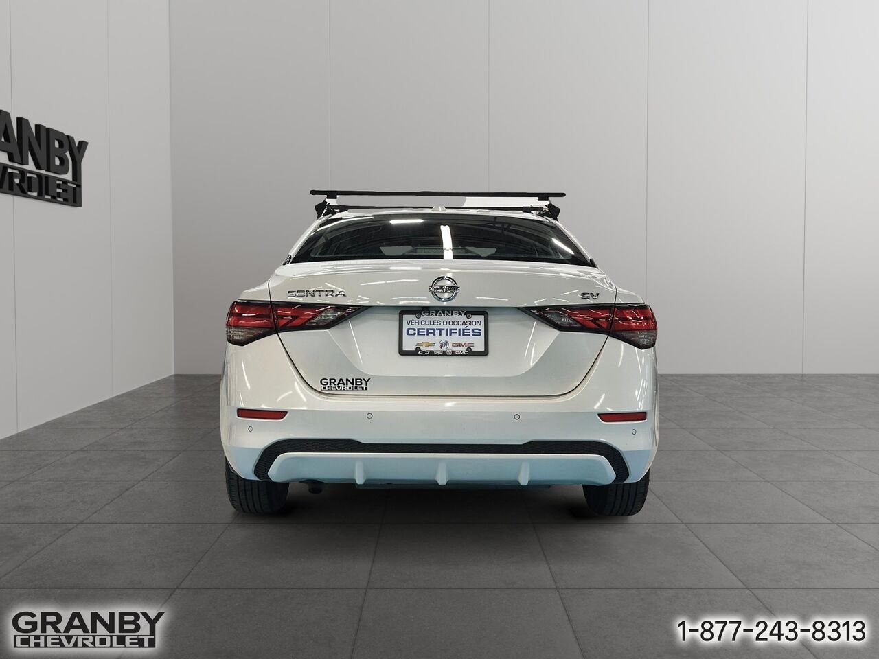 Nissan Sentra SV | 27-0244A 2020 Blanc Granby - photo #5
