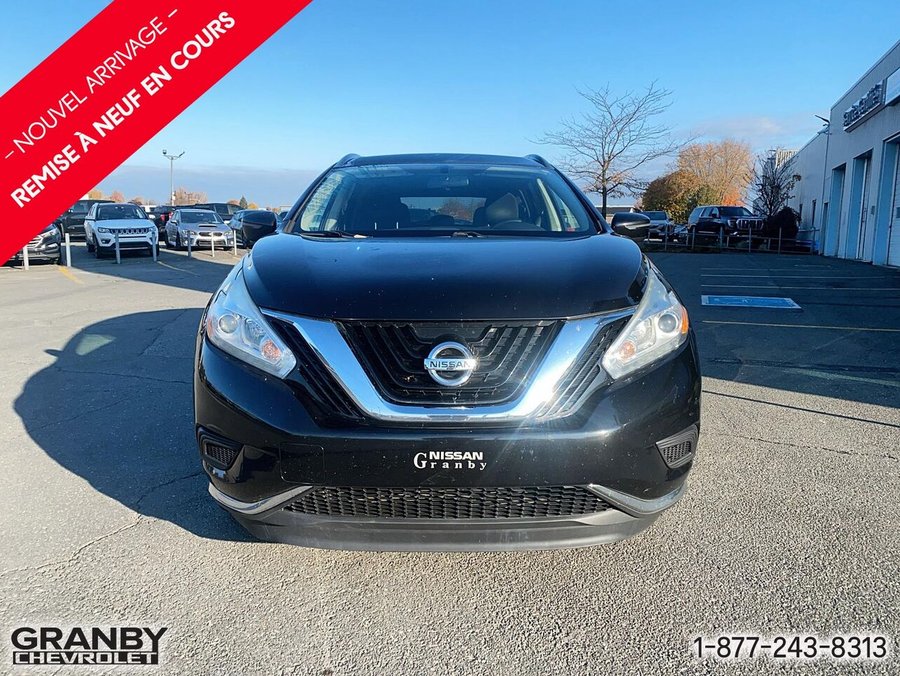 2017 Nissan Murano 4 portes S, Traction avant Black
