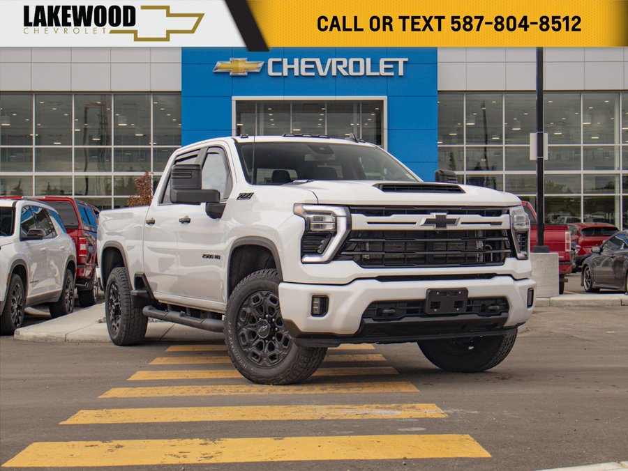 2024 Chevrolet Silverado 2500HD LT Z71 Sport Edition 6.6L Duramax | Leather Seats White