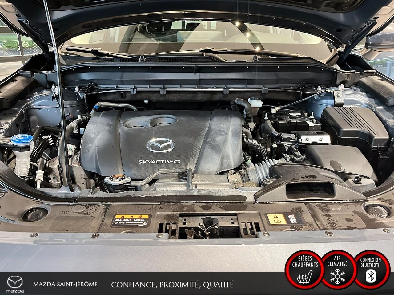 Mazda CX-5 GS | AWD | SIMILICUIR SPORT | VOLANT CHAUFFANT | HAYON ÉLECTRIQUE 2025 Gris Saint-Jérôme - photo #23