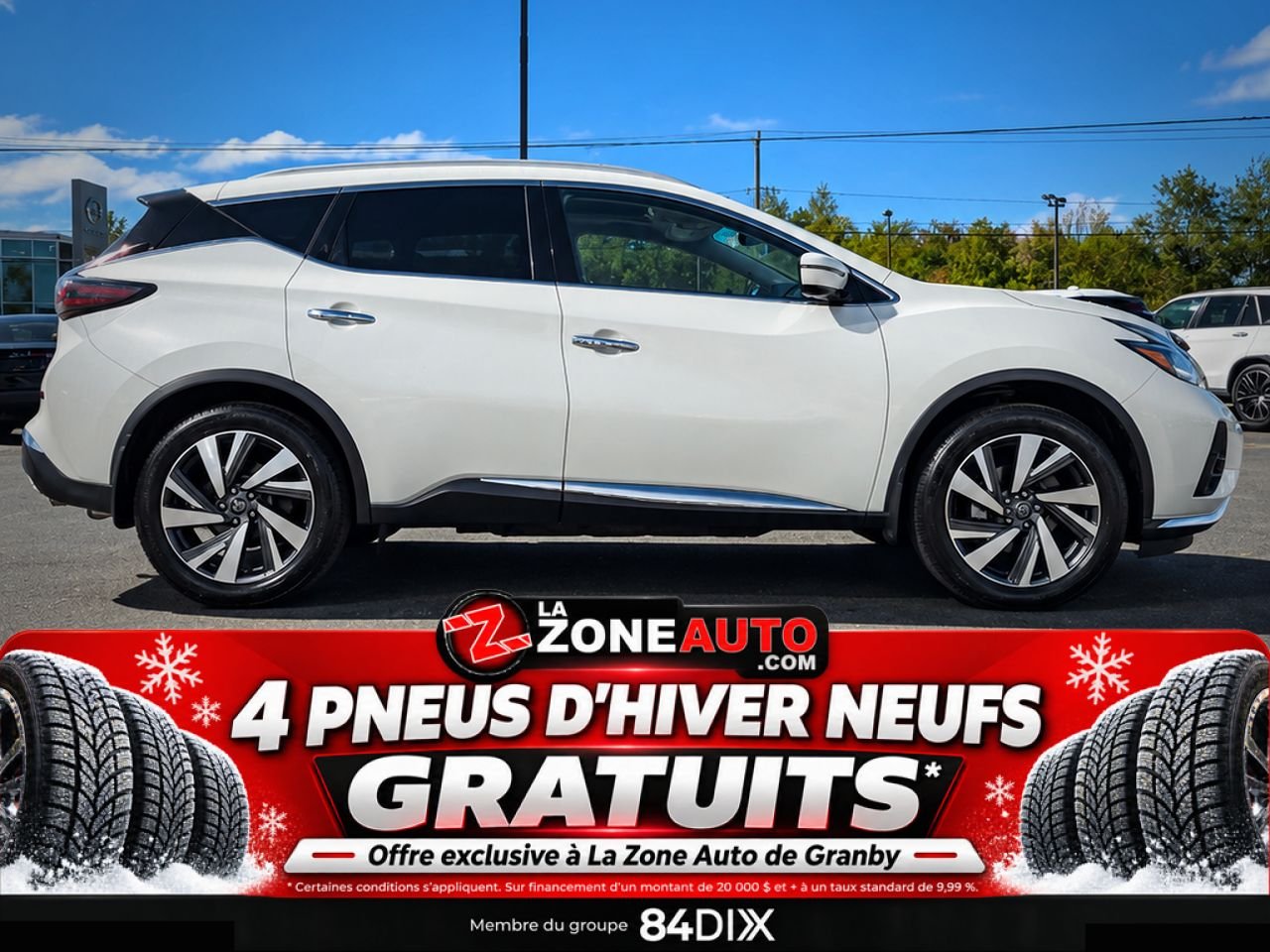 2020 Nissan Murano White Granby - photo #7