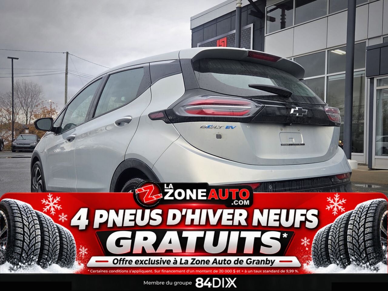 Chevrolet Bolt EV 1LT 2022 Gris Granby - photo #4