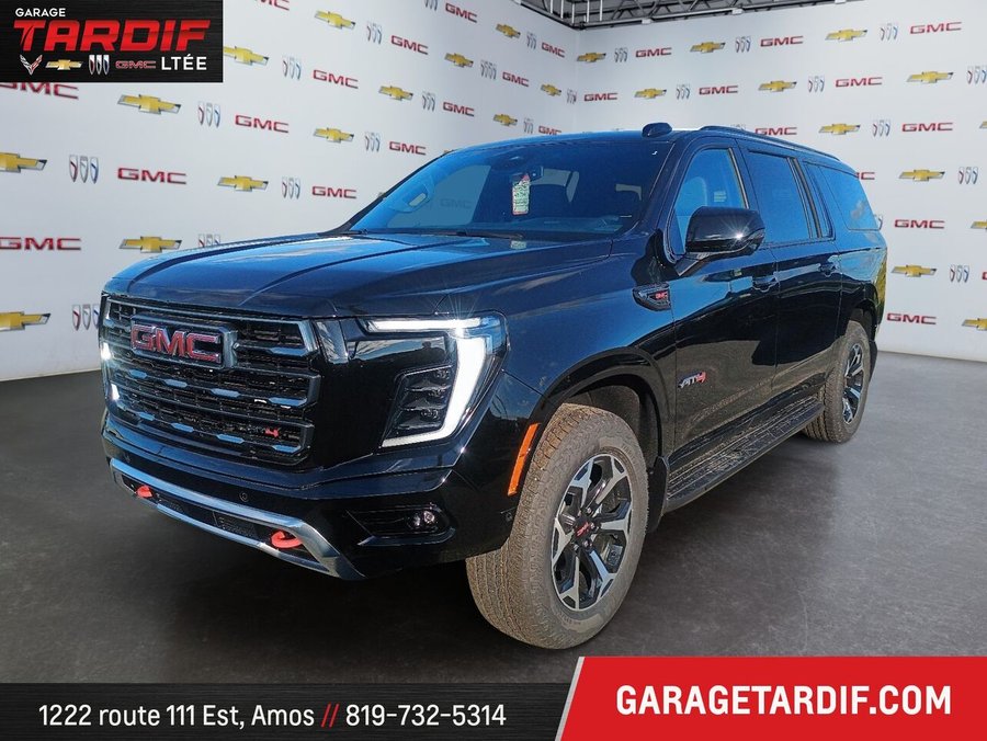 GMC Yukon XL AT4 4 portes 4RM 2026 Noir onyx